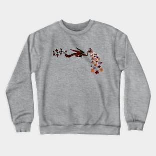 Flower Breathing Dragon Crewneck Sweatshirt